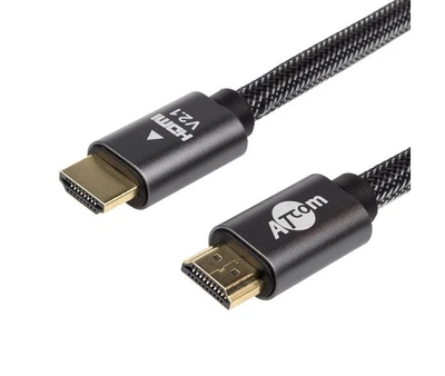 Кабель HDMI - HDMI Atcom для PS5 VER 2.1 4K Premium 5 метров