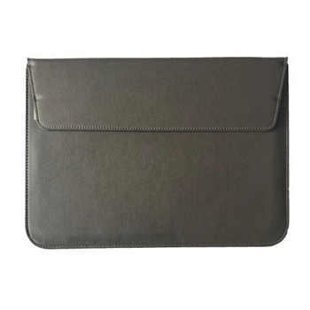 Чехол-конверт-подставка LEATHER PU для MacBook 13.3" Серый