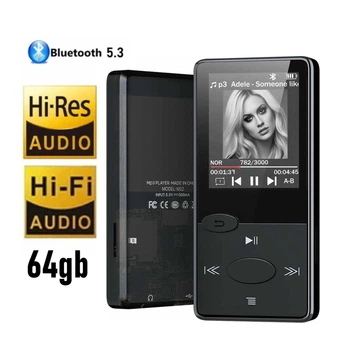 MP3 плеєр Benjie M12 Bluetooth 5.3 Hi-Fi 64Gb
