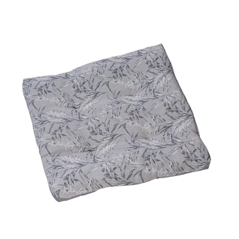 Подушка 40х40х6 см лонета Chanel gris стьобана