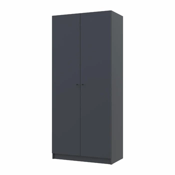 Шкаф для одежды Doros Промо Антрацит 2 ДСП 90х48х204 (44900523)