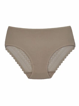 Трусы женские вискозные Dyana Intimates 81 2XL (48-50) бежевые