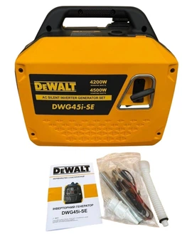 Инверторный Генератор бензиновый DeWalt DWG45i-SE (4.2 -4.5 кВт) + Электростартер