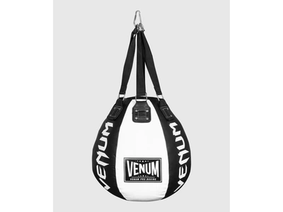 Мішок круглий VENUM Hurricane Big Ball Punching Bag 25 кг чорний/білий (5549)