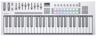 Klawiatura MIDI Novation Launchkey 49 MK4 Biała