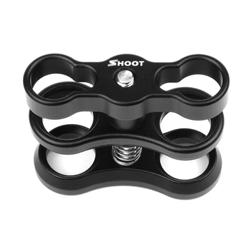 Універсальне кріплення метелик для екшн-камер GoPro Sjcam Xiaomi YI алюміній чорне