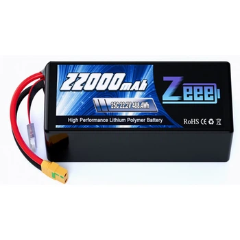Аккумулятор LiPo 22000mAh 22.2V 6S RC Zeee XT60 (D892C077DA62)