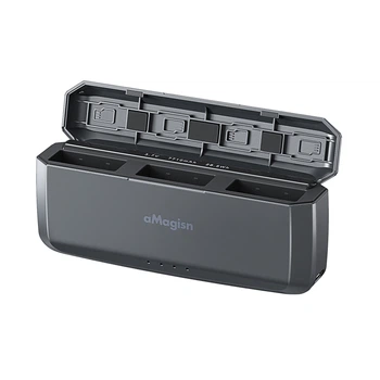 Зарядка-повербанк GoPro Hero 13 7710 мАч, 20 Вт, PD3, три слота, aMagisn AP24 (59A96040EF4B)