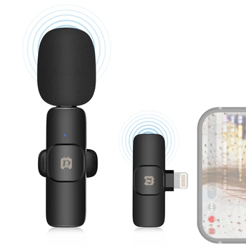 Беспроводной микрофон Lightning для iPhone 2.4 ГГц Puluz (21339E8B3981)