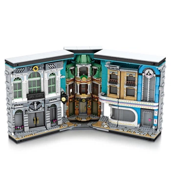 Конструктор Уличная архитектура, 3108 деталей, 3D-книга, Reobrix (E5D9F9468A16)