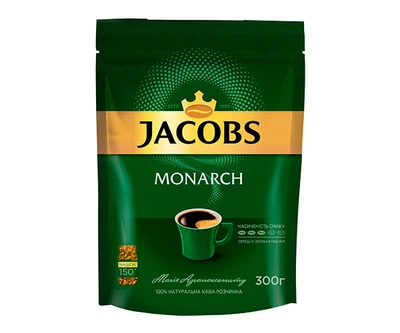 Кава Jacobs Monarch розчинна 300 г
