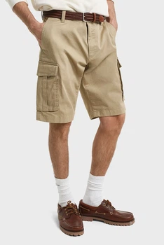 Чоловічі бежеві шорти RELAXED TWILL CARGO SHORTS Gant 32 205069
