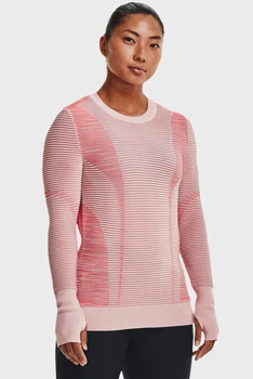 Жіночий рожевий лонгслів IntelliKnit Phantom 2.0 Under Armour XS 1354394-676