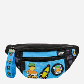 Сумка поясна для хлопчиків YES Stumble Guys 550556 Чорна (5056574468079)