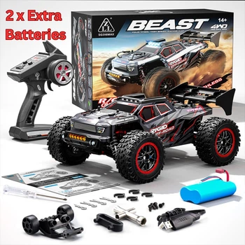 Радиоуправляемая машинка ZLL SG316 MAX 1:16 4WD 40 км/ч — скоростной RC внедорожник, дрифт машинка на пульте 2 аккумулятора