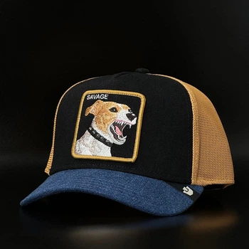 Джинсовая кепка с сеткой Goorin Bros. Savage Dawg 101-2669-DEN05