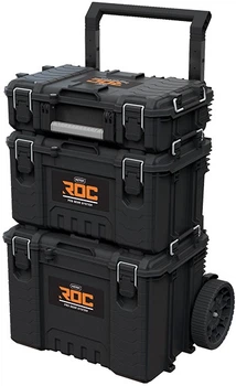 Набір із 3 ящиків Keter ROC Pro Gear 2.0 (7290112638168)