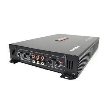 Підсилювач Boschman BM-600.4 4-канальний автомобільний 8000W, RMS 4×80 Вт при 4 Ом, клас AB, металевий корпус, басовий еквалайзер, підтримка динаміків 2–16 Ом, ФНЧ 50–250 Гц, ФВЧ 80–1200 Гц, широкий частотний діапазон 10–40000 Гц
