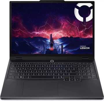 Ноутбук Lenovo 15.1 Legion 5 15AHP10 2560x1600 OLED 165Hz/Ryzen 7 260/32GB/1TB/RTX 5060/W11P/Eclipse Black (83M00002US Custom 32GB RAM / Win11Pro *)