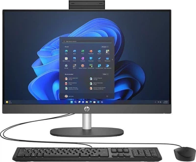 Моноблок HP 23.8 240-G10 FHD IPS/Intel i5-1334U/16GB/512SSD/UMA/DOS/Black (A54ZQET)