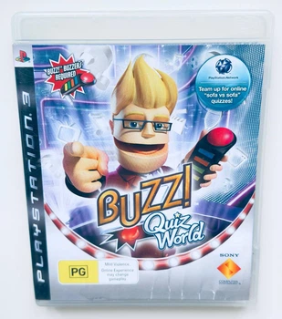 Диск для PlayStation 3 - Buzz! Quiz World, английская версия, Б/У