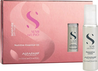 Питательное масло для волос SDL Moisture Essential Oil Nutritive Alfaparf 6 х 13 мл