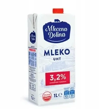 Молоко Mleczna Dolina 3,2% Mleko UHT 1 л