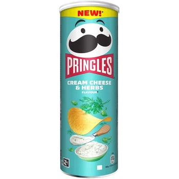 Чипсы Pringles Cream Cheese & Herbs сыр и зелень 165 г