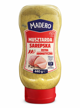 Горчица Madero Sarepska острая 440 г