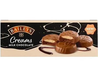 Шоколадное печенье Бейлис BAILEYS Creams Milk Chocolate 128 г