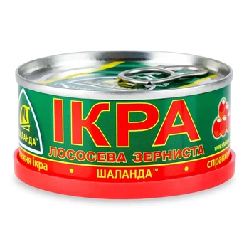 Икра лососевая зернистая Шаланда 90 г