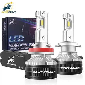 Автомобильные LED лампы DawnKnight K7C H7 150W 6000k с обманкой (Canbus)