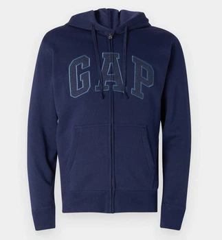 Кофта на блискавці Gap Logo Full Zip Hoodie Color: Tapestry Navy 2XL