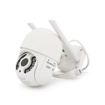 8 Мп Wi-Fi відеокамера вулична SD/картка PiPo PP-IPC27D8MP20 PTZ 2.8mm ICSee (UG-22624)