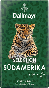 Кава мелена Dallmayr Crema d'Oro South America Вибір року смажена 500 г (4008167002161)