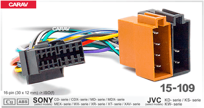 Роз'єм для магнітоли CARAV 15-109