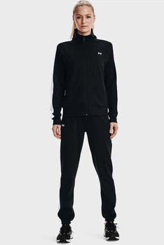 Жіночий чорний спортивний костюм (кофта, штани) Tricot Tracksuit Under Armour XL 1365147-001