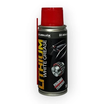 Смазка литиевая в баллончике ZOLLEX Lithium white grease 110 мл