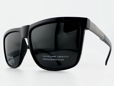 Мужские Солнцезащитные Очки PORSCHE DESIGN P6720 Col.1 с Поляризацией Черный