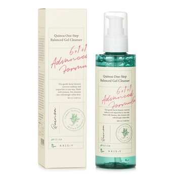 Мягкий очищающий гель для умывания с экстрактом AXIS-Y Quinoa One-Step Balanced Gel Cleanser, 180 мл
