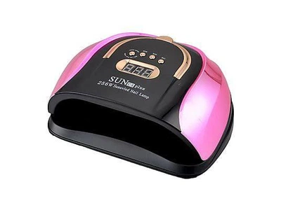UV/LED-лампа для манікюру SUN X Plus 256W — професійна лампа для сушіння гель-лаку з дисплеєм і сенсором руки