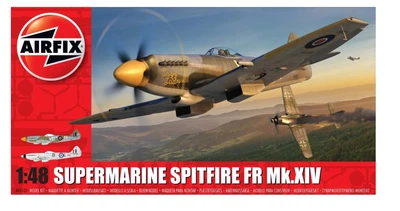 Збірна модель 1/48 літак Supermarine Spitfire FR Mk.XIV Airfix A05135