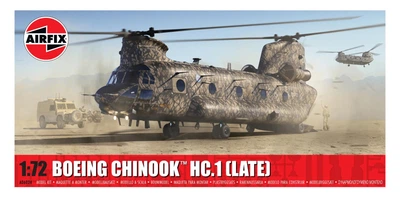 Збірна модель 1:72 гелікоптер Boeing Chinook HC.1 (Late) Airfix A06024