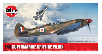 Збірна модель 1:48 літак Supermarine Spitfire PR.XIX Airfix A05119A