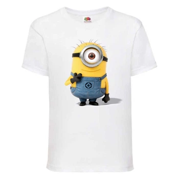 Футболка Міньйони (Minions 01) біла 116 см