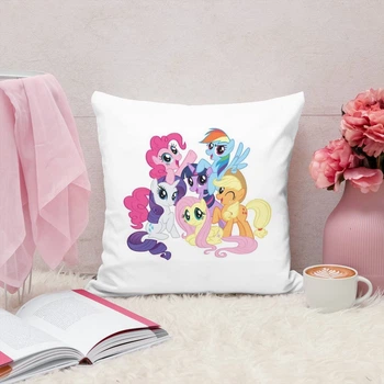Подушка плюшевая My Little Pony Май литл пони 35х35 см (ЛП014129)