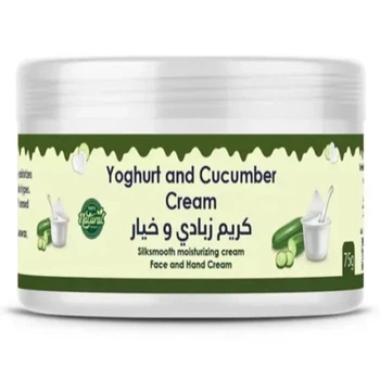 Крем-йогурт огурец для лица и тела Nefertiti Yoghurt And Cucumber Cream 75 мл