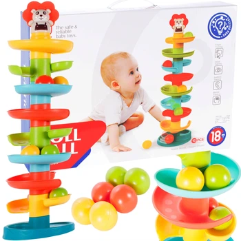 Zjeżdżalnia piłeczek MalPlay 60 cm 108092 (5901924220701)