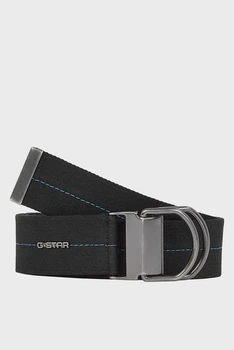 Жіночий чорний ремень Gloria G-Star RAW 95 D24470,D633