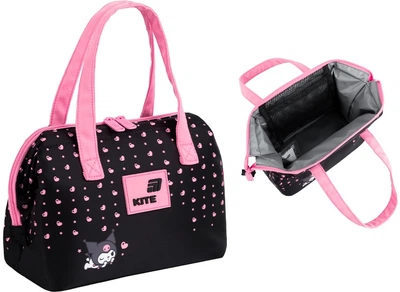 Детская термосумка для ланча Kite Kuromi 25х18х15 см Черная (HK26-2709-1)